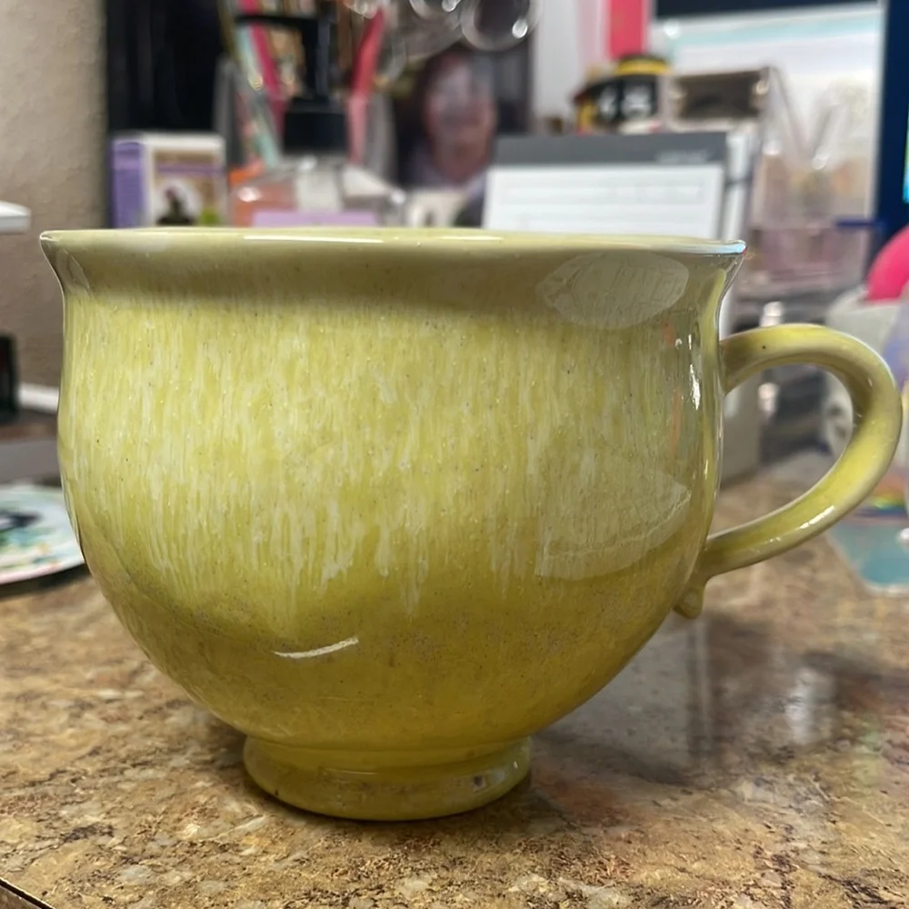 Anthropologie Footed Pedestal Mug